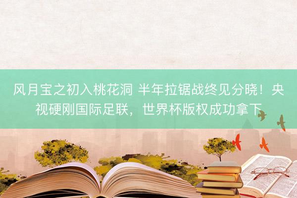 风月宝之初入桃花洞 半年拉锯战终见分晓！央视硬刚国际足联，世界杯版权成功拿下